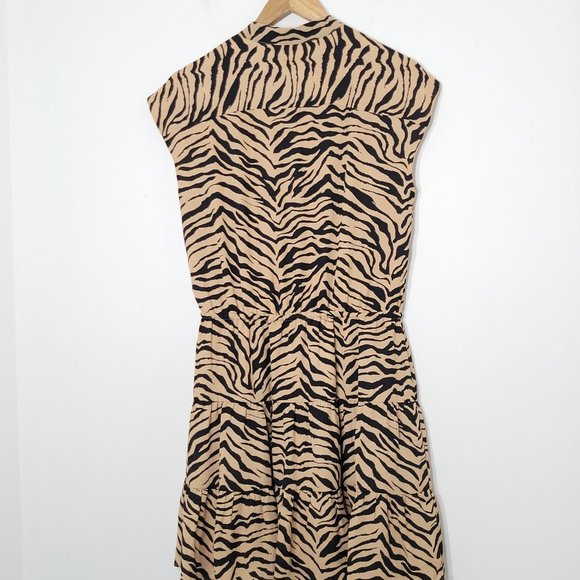 Rebecca Minkoff Zebra Print Mini Dress - Picture 13 of 15